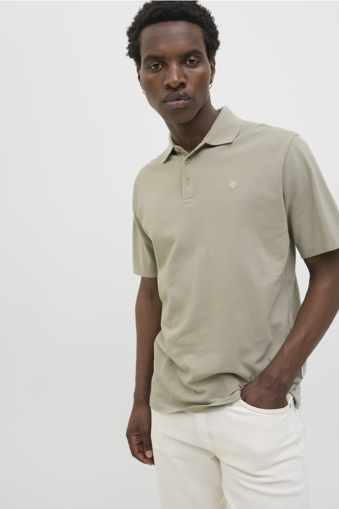 JPRBLUWILLIAM WASH SS POLO SN 12257315 DRIED SAGE
